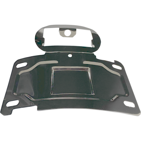 (image for) Custom Dynamics License Plate Relocation Mount Chrome