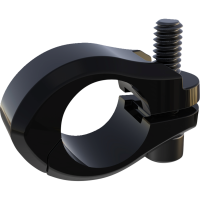 (image for) Mount for 3/4" tubing, black