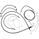 (image for) Karbonfibr Designer DOT Handlebar Installation Kit, 12"-14" Apes