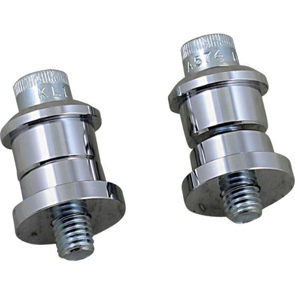 (image for) BILTWELL Solid Riser Bushing Kit Chrome