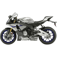 (image for) Volcano Profile Traction Pad Tank Kit for Yamaha YZF-R1/M/S 15-19