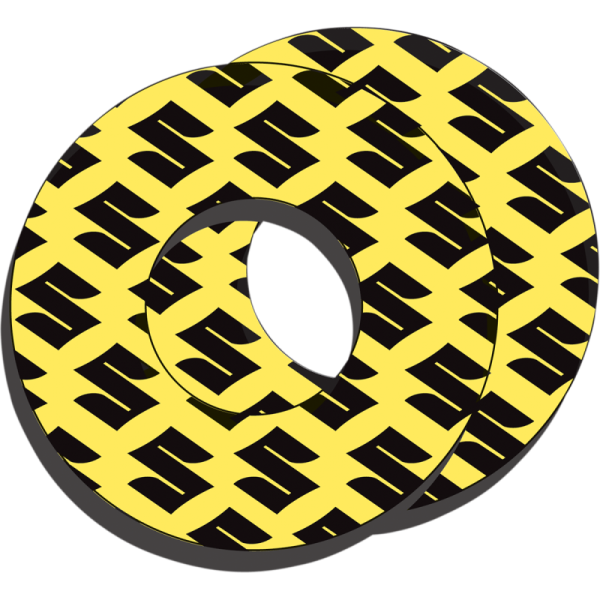 (image for) Factory Effex Moto Grip Donuts - Suzuki (yellow/black)