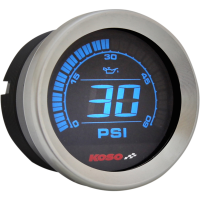 (image for) 2" Oil Pressure Gauge Silver