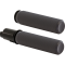 (image for) Arlen Ness Knurled Grips - Black Anodized
