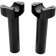 (image for) Drag Specialties Forged Aluminum Straight Riser, Black, 5.5"