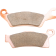 (image for) EBC Semi-Sintered V Brake Pad/Shoe 1721-1515