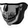 (image for) Half Mask - Skull face, glow in the dark