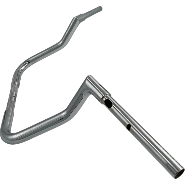 (image for) FAT BAGGERS INC Flat Top Handlebar Chrome 11 Inch