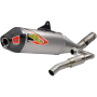(image for) Pro Circuit Ti-6 Titanium Exhaust System w/ Carbon End Cap for Suzuki RM-Z250