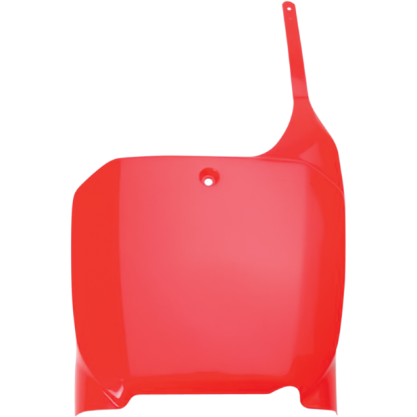 (image for) UFO Front Number Plate - 00-22 CR red