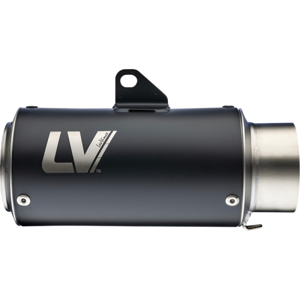 (image for) LeoVince LV Corsa Slip-On Muffler - Black Stainless Steel