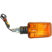 (image for) Black Mini-Stalk Marker Light - Amber Lens