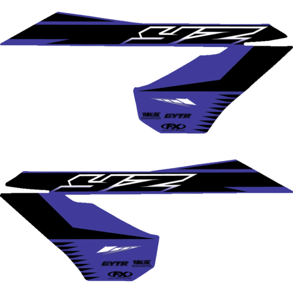 (image for) Factory Effex OEM Shroud and Tank/Shroud Graphics, Style 23 for YZ125/250 22-25