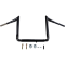 (image for) Grande Prime Ape Handlebars 16" Black