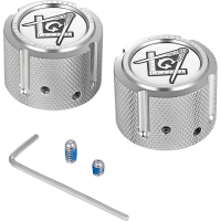 (image for) Axle Nut Cover Mirror w/ Masonic Emblem