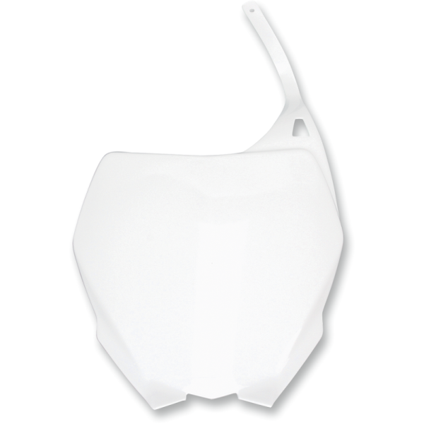 (image for) UFO Front Number Plate - White