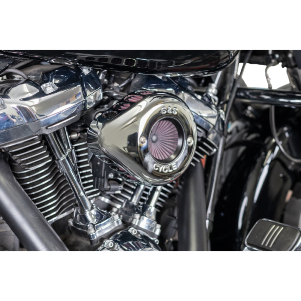 (image for) S&S CYCLE Air Stinger Kit with Teardrop Cover (Chrome) for M-Eight