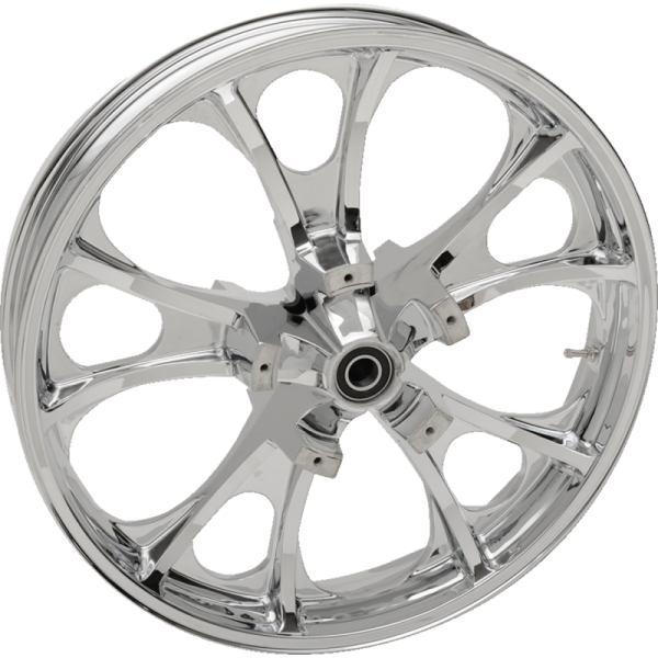 (image for) Coastal Moto Largo Precision-Cast 3D Front Wheel - Chrome