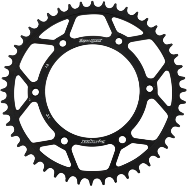 (image for) Supersprox Rear Sprocket - 48T (Steel/black)