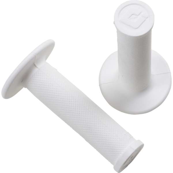 (image for) ODI Ruffian MX Single-Ply Grips - No-Waffle - White