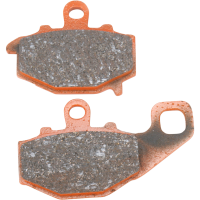 (image for) EBC Rear Semi-Sintered V-Pads Brake Pads for Honda NC700 XA - DCT/ABS 12-17 (3-piston front caliper)