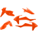(image for) Acerbis Standard Kit - KTM 250/350/450 XC-F 16-17 - Orange 16