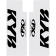 (image for) Factory Effex Fork Shields - Kayaba, black