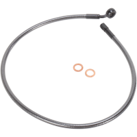 (image for) Universal Upper Front Brake Line 28" (Black Pearl)
