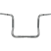 (image for) 1 1/4" EZ Install Round Top Handlebars - Chrome, 14" Rise