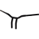 (image for) Gloss Black 1 1/4" One-Piece Kage Fighter T-Bars, 10" End Rise
