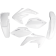 (image for) Acerbis Replacement Plastic Standard Kit - White
