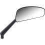(image for) Tearchop Mirror, Black anodized, right