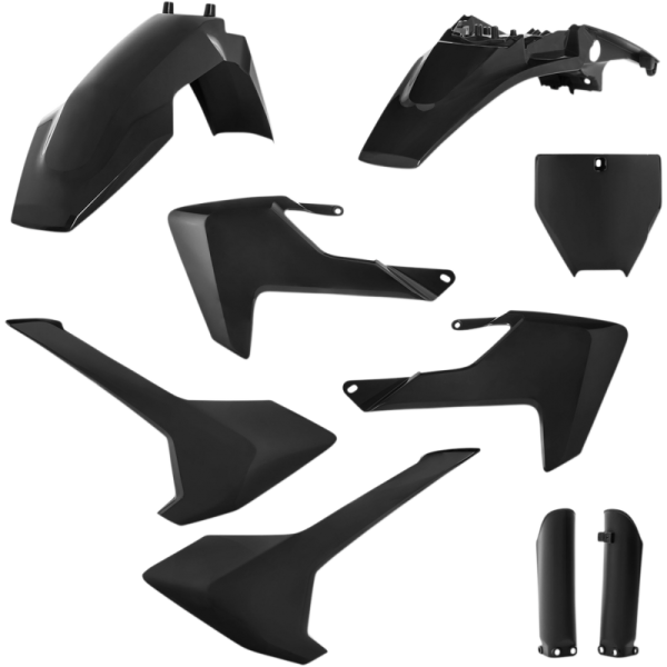(image for) Acerbis Full Plastic Kit - Black