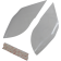 (image for) Show Chrome LampGard Headlight Protectors for Can-Am Spyder RT 10-19