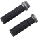 (image for) ODI Hart-Luck V-Twin Lock-On Grips - Black/Gun Metal