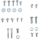(image for) Body Work Fastener Kit - Honda CRF250F 19-25