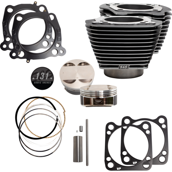 (image for) 131" Stroker Kit Black Granite (Highlighted)
