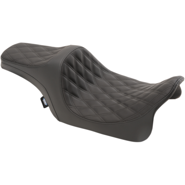(image for) DRAG SPECIALTIES SEATS Predator III Seat Double Diamond Black