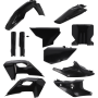 (image for) Acerbis Full Plastic Kit - Black