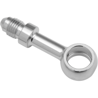 (image for) Chrome Straight 7/16" Banjo Fitting