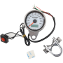 (image for) Mini Electronic Speedometer 2.37" Polished/White