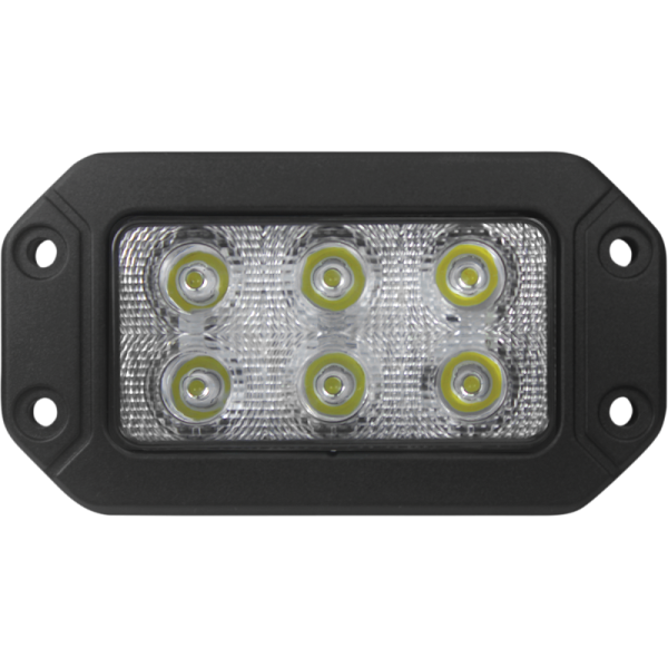 (image for) SPEED DEMON 618S flush mount light; 60°