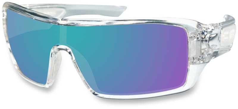 (image for) Bobster Paragon Sunglasses - Crystal clear/blue mirrored