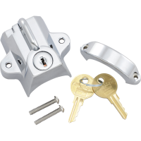(image for) Universal Helmet Lock, Chrome