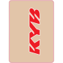 (image for) D'Cor Visuals Upper Fork Decals - KYB, red