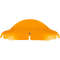 (image for) Kolor Sport Flare™ Windshield 6.5" Orange