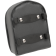 (image for) Backrest Pad - Short, Pillow-style w/ piping