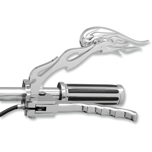 Drag Specialties Flame Style Mirrors