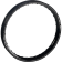 (image for) Excel A60 MX Rear Rim, Black with Silver Pinstripe, 18 x 2.15