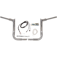 (image for) Fat Baggers Pointed Top EZ Install Handlebar 12" Chrome